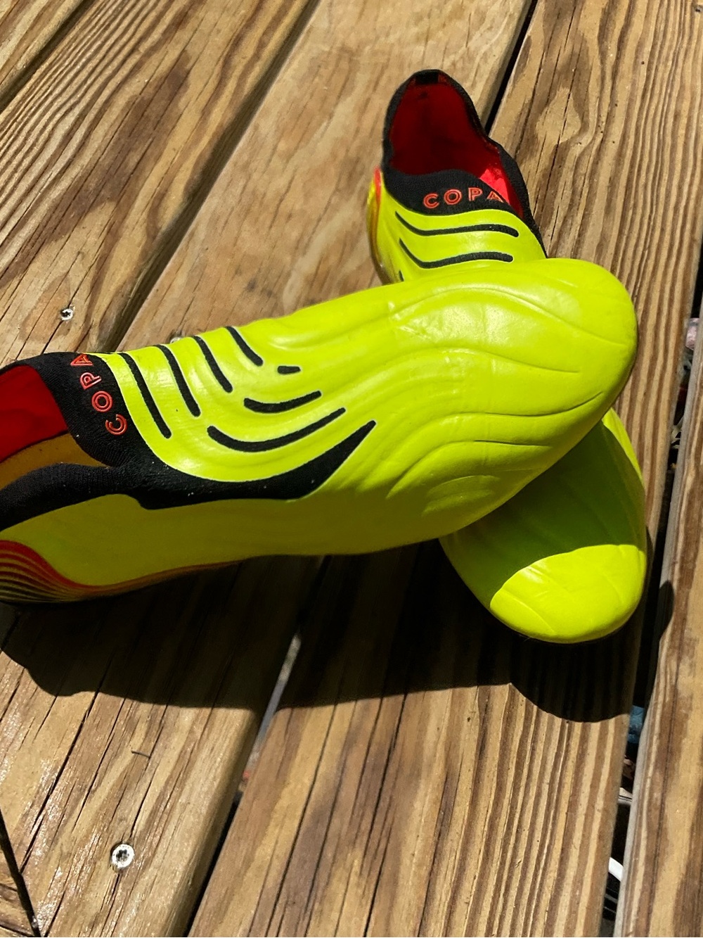 Adidas Copa Sense + soft ground soccer cleats men’s size 9 game data pack
